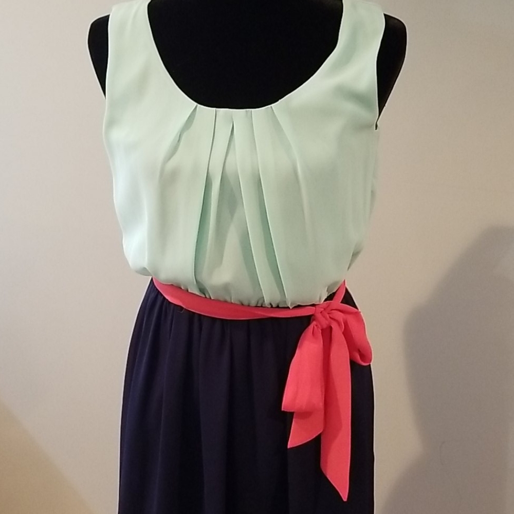 Color Block Dress